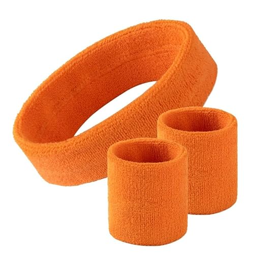 Mllepjdh Gewichtheben, Handgelenkstütze, Schweißband, Fitness-Training, Stirnband, Handgelenkband, Fitness-Bandage, Schweißband-Sets von Mllepjdh