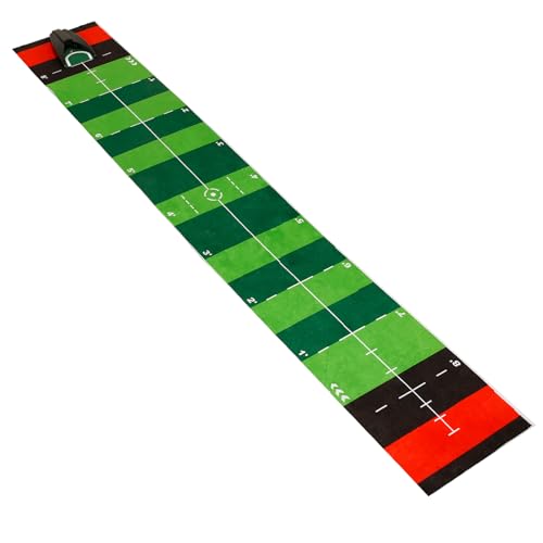 Mllepjdh Golfs Putting Green Golfzubehör Puttingmatte für Golfübungen, Putting-Matte für den Innenbereich, Golf-Putting-Matte von Mllepjdh