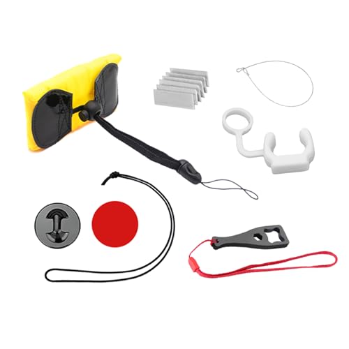 Mllepjdh Multifunktionales Kamera-Werkzeug, verbessert Ihr Wasserabenteuer mit schwimmender Brusthalterung und Handgelenkbefestigungen, Action-Kamera-Werkzeug-Set von Mllepjdh