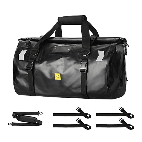 Campingtasche, wasserdicht, Outdoor, Duffel, Dry Duffle Bag für Camping, wasserdichte Tasche für Fitnessstudio, 40 l Dry Bag für Swimming, Heavy Duty Travel Bag, wasserdicht, Camping Rucksack von Mlllokfki