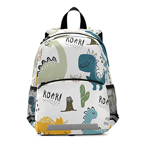 Kinder-Rucksack, Dinosaurier, Kindergarten, Schultasche für Kleinkinder, Mädchen, Jungen, mehrfarbig, Einheitsgröße, Kinderrucksack Kinder-Rucksack, Dinosaurier, Kindergarten, Schultasche für Kleinkinder, Mädchen, Jungen, mehrfarbig, Einheitsgröße, Kinderrucksack von Mnsruu