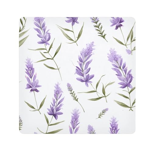 Lavenders Kamera-Wickeltuch, quadratisches, selbstklebendes Tuch für Objektivkamera, kratzfester Objektivschutz, Make-up-Tasche, 35,1 x 35,1 cm, Mehrfarbig, 13.8x13.8in, Modern von Mnsruu