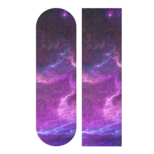 Mnsruu Purple Night Sky Skateboard-Griffband, Roller, Deck, Sandpapier, 22,9 x 83,8 cm Mnsruu Purple Night Sky Skateboard-Griffband, Roller, Deck, Sandpapier, 22,9 x 83,8 cm von Mnsruu