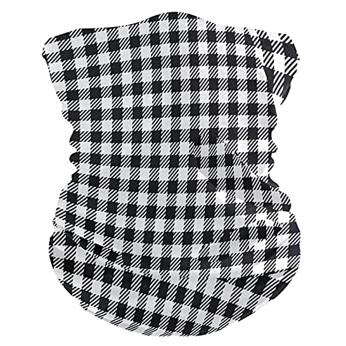 Schwarz Weiß Karierter Karierter Büffel Gesichtsmaske Kopftuch Bandanas Stirnband Schlauchtuch Männer Frauen Kopfbedeckang Halstuch Gesichtsschal Den Sport Schwarz Weiß Karierter Karierter Büffel Gesichtsmaske Kopftuch Bandanas Stirnband Schlauchtuch Männer Frauen Kopfbedeckang Halstuch Gesichtsschal Den Sport von Mnsruu