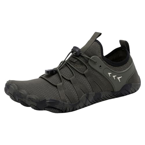 Barfuss Schuhe Herren Damen Breite Füße Barfußschuhe - Schwimmschuhe Breiter Zehenbox Badeschuhe Mit rutschfest Sohle Outdoor Wasserschuhe Unisex Minimalistische Sneaker Laufschuhe von Mobanna