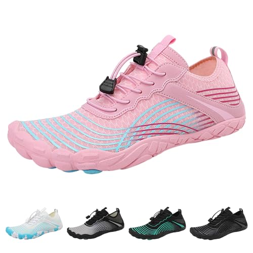 Barfuss Schuhe Herren Damen Outdoor Barfussschuhe - Strandschuhe Sommer Schwimmschuhe Leichte Bequem Laufschuhe Wasserschuhe Badeschuhe Unisex Barfußschuhe Traillaufschuhe von Mobanna