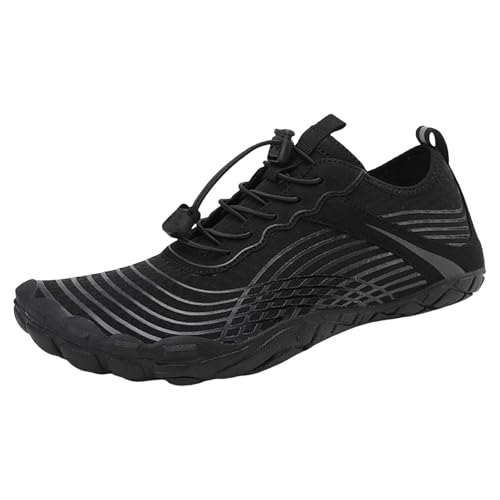 Barfussschuhe Herren Damen Outdoor Barfußschuhe - Wasserschuhe Breite Füße Atmungsaktiv Unisex Wasserschuhe Schnell Trocknend Badeschuhe Traillaufschuhe Wanderschuhe von Mobanna