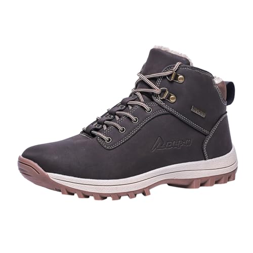 Black Friday Angebote 2024, Winterschuhe Herren Breite Füße Schneeschuhe Damen Herren Gefüttert wasserdichte Dicke Barfußschuhe Schön Herbstschuhe Traillaufschuhe Warm Winterschuhe Schneestiefel von Mobanna