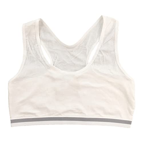 Bustier für Mädchen Kleine Brüste Ohne Bügel BH - Tops Basic Bralette Teenager BHS Baumwolle Sport BH Bustier mit Breiten Mädchen-BHS Bügellos Nahtlos Soft Alltags-BH Set Damen von Mobanna