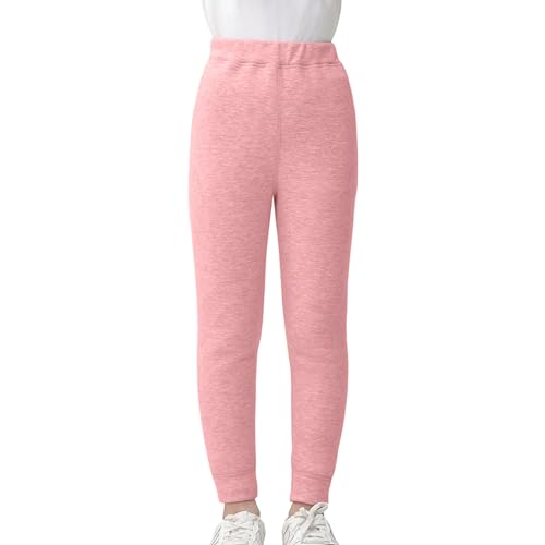 Gefütterte Leggings Mädchen, Thermohose Kinder Mädchen Gefütterte Lang Thermoleggings - Sportleggins Gymnastikhose Sportleggings Fleece Leggins Winterleggings Thermo Gefüttert Leggings Rosa 100 von Mobanna