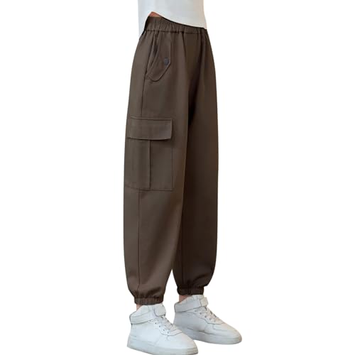 Jogginghose Damen Baggy, Jogginghose Damen Baggy Trackpants - Weite Hose High Waist Klamotten Teenager Mädchen Schlupfhose Freizeithose Laufhosen Baumwolle Trainingshose Für Frauen von Mobanna