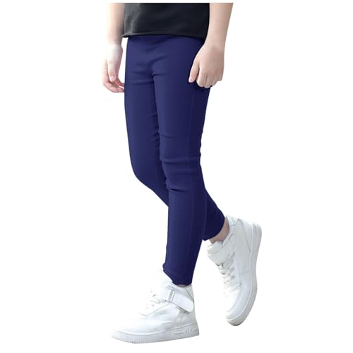 Leggings Mädchen 134, Fleecehose Kinder Sportleggings Kinder Mädchen Thermo Lang Gefütterte Leggings Strumpfhosen Winter Warme Sporthose Dicke Sportleggins Thermoleggings Dick von Mobanna