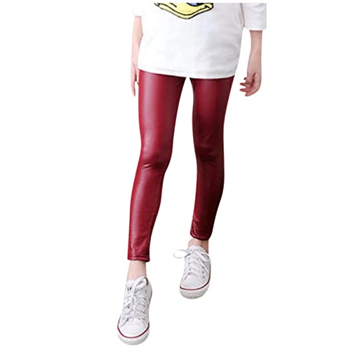 Mädchen Leggings Gefüttert, Retourenware Sportleggings Kinder Mädchen Lang Warme Winter Thermohose Sporthose Thermo Strumpfhose Winterleggings Leggins Gefütterte Thermoleggings von Mobanna