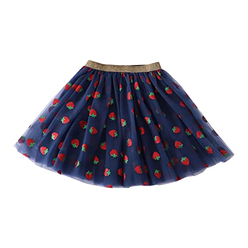 Märchenkostüme, Tüllrock Kinder Mädchen Bunt Tutu Rock Karneval Kostüm Petticoat Tütü Tanzkleid Unterrock Pailletten Ballettrock Weichem Tüll Minirock Für Halloween Party Blau von Mobanna