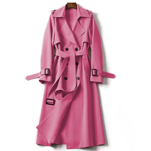 Sale Damen, Wintermantel Damen Elegant mit Gürtel Trenchcoat - A-Linie Langmantel Revers Zweireihig Cardigan Knielang Große Größen Windbreaker Elegant Vintage Übergangsmantel Sale Damen, Wintermantel Damen Elegant mit Gürtel Trenchcoat - A-Linie Langmantel Revers Zweireihig Cardigan Knielang Große Größen Windbreaker Elegant Vintage Übergangsmantel von Mobanna