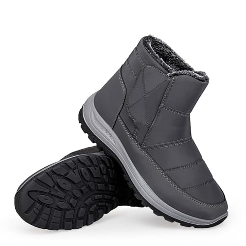 Winterschuhe Für Damen, Winterschuhe Damen 43 Winterschuhe Damen Winter Warme Gefüttert Teenager Mädchen Damenstiefel Wasserdicht Schneeschuhe Dicke Winterstiefel Warm Schneestiefel von Mobanna