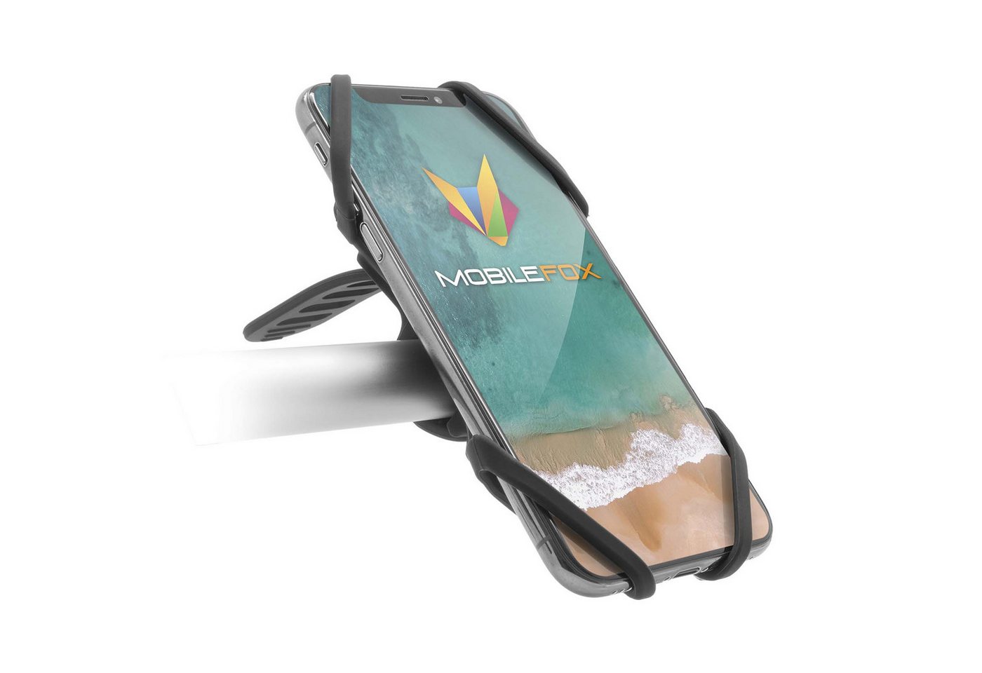 Mobilefox Fahrrad Lenker Handy Smartphone Halterung Halter Bike Universal Smartphone-Halterung Mobilefox Fahrrad Lenker Handy Smartphone Halterung Halter Bike Universal Smartphone-Halterung von Mobilefox