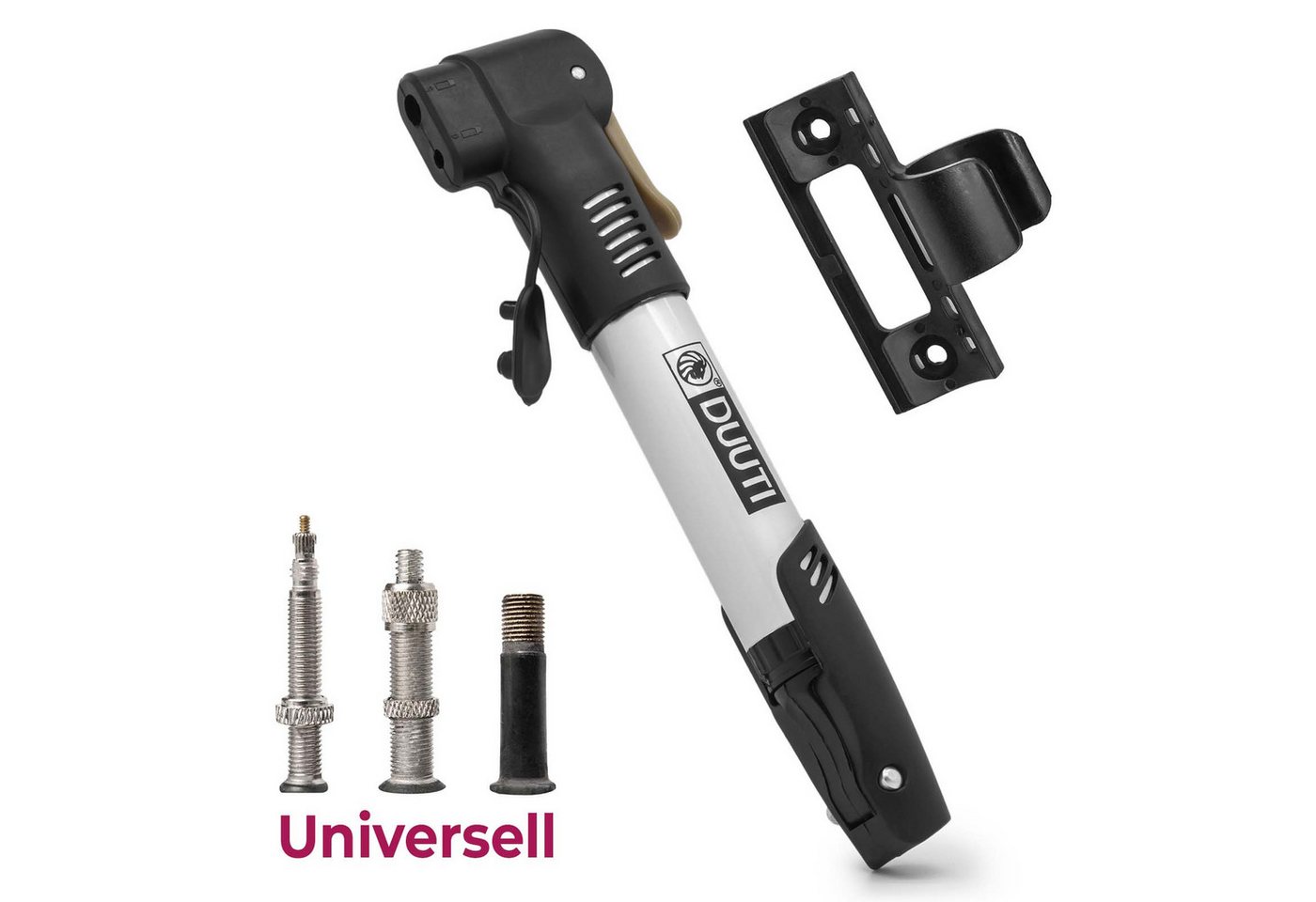 Mobilefox Fahrrad Mini Pumpe Luft Handpumpe Doppel Kopf Bike AV DV SV Auto Smartphone-Halterung Mobilefox Fahrrad Mini Pumpe Luft Handpumpe Doppel Kopf Bike AV DV SV Auto Smartphone-Halterung von Mobilefox