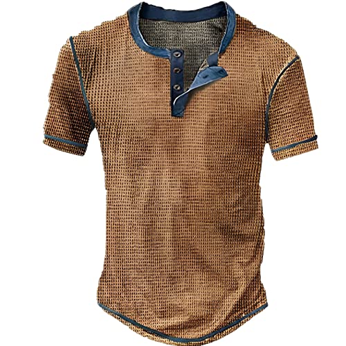 Herren Tshirts Vintage 3D Drucken T-Shirt Henley-Shirt lässige Kurzarm V-Ausschnitt Tshirts Kurze Ärmel,Sommer Blusen Tops zuknöpfen Kurze Shirts Ärmel Mode Bluse Sportshirt Herren Tshirts Vintage 3D Drucken T-Shirt Henley-Shirt lässige Kurzarm V-Ausschnitt Tshirts Kurze Ärmel,Sommer Blusen Tops zuknöpfen Kurze Shirts Ärmel Mode Bluse Sportshirt von Modaworld
