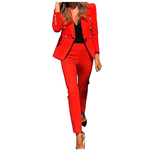 Modaworld Damen Hosenanzug Elegant Business Anzug Set Hosenanzug Blazer Hose 2-teilig Anzug Karo Kariert Zweiteiler Slimfit Festlich Sportlich Hosenanzug Streetwear Modaworld Damen Hosenanzug Elegant Business Anzug Set Hosenanzug Blazer Hose 2-teilig Anzug Karo Kariert Zweiteiler Slimfit Festlich Sportlich Hosenanzug Streetwear von Modaworld