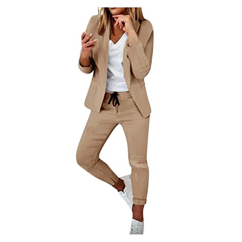 Modaworld Damen Hosenanzug Elegant Business Anzug Set Hosenanzug Blazer Hose 2-teilig Anzug Karo Kariert Zweiteiler Slimfit Festlich Sportlich Hosenanzug Streetwear Modaworld Damen Hosenanzug Elegant Business Anzug Set Hosenanzug Blazer Hose 2-teilig Anzug Karo Kariert Zweiteiler Slimfit Festlich Sportlich Hosenanzug Streetwear von Modaworld