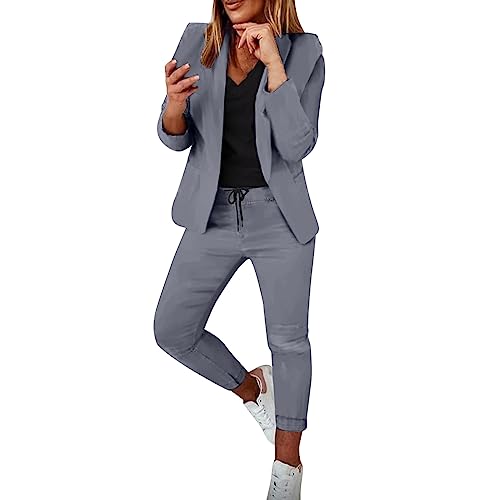 Modaworld Damen Hosenanzug Elegant Business Anzug Set Hosenanzug Blazer Hose 2-teilig Anzug Karo Kariert Zweiteiler Slimfit Festlich Sportlich Hosenanzug Streetwear Modaworld Damen Hosenanzug Elegant Business Anzug Set Hosenanzug Blazer Hose 2-teilig Anzug Karo Kariert Zweiteiler Slimfit Festlich Sportlich Hosenanzug Streetwear von Modaworld