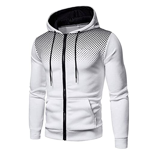 Modaworld Herren Kapuzenpullover Sweatjacke Sweatshirt Farbvarianten Kapuzenjacke Kapuzenpulli mit Reißverschluss Langarm Hoodie Sport Style Casual Fitness Training Basic Modaworld Herren Kapuzenpullover Sweatjacke Sweatshirt Farbvarianten Kapuzenjacke Kapuzenpulli mit Reißverschluss Langarm Hoodie Sport Style Casual Fitness Training Basic von Modaworld