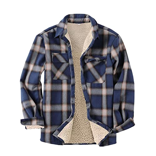 Modaworld Holzfällerhemd Herren Kariert Flanellhemd Gefüttert Thermohemd Langarm Baumwolle Winter Hemdjacke Karo Flanell Holzfäller Jacke Modaworld Holzfällerhemd Herren Kariert Flanellhemd Gefüttert Thermohemd Langarm Baumwolle Winter Hemdjacke Karo Flanell Holzfäller Jacke von Modaworld
