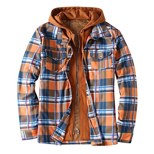 Modaworld Holzfällerhemd Herren Kariert Flanellhemd Gefüttert Thermohemd Langarm Baumwolle Winter Hemdjacke Karo Flanell Holzfäller Jacke Modaworld Holzfällerhemd Herren Kariert Flanellhemd Gefüttert Thermohemd Langarm Baumwolle Winter Hemdjacke Karo Flanell Holzfäller Jacke von Modaworld