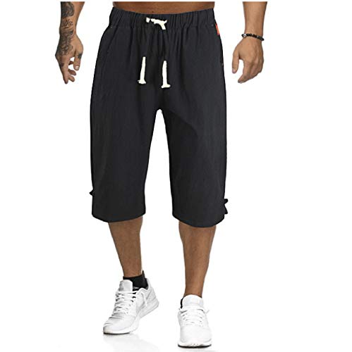 Modaworld Leinenhose Herren 3/4 Bermuda Shorts Herren Leinen 3/4 Kurze Hosen Herren Leicht Shorts Herren Übergröße Knielang Kurze Hosen Herren Über Knie Leinenhose Herren Kurz Sommer Modaworld Leinenhose Herren 3/4 Bermuda Shorts Herren Leinen 3/4 Kurze Hosen Herren Leicht Shorts Herren Übergröße Knielang Kurze Hosen Herren Über Knie Leinenhose Herren Kurz Sommer von Modaworld
