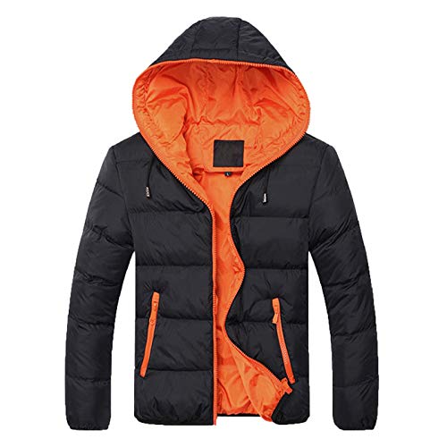 Modaworld Winterparka Herren Gefüttert Lang Winterjacke mit Fell Schwarz Fleecejacke Winter Steppjacke Warme Übergangsjacke Langarm Wintermantel mit Kapuze Große Größen Kapuzenjacke Modaworld Winterparka Herren Gefüttert Lang Winterjacke mit Fell Schwarz Fleecejacke Winter Steppjacke Warme Übergangsjacke Langarm Wintermantel mit Kapuze Große Größen Kapuzenjacke von Modaworld