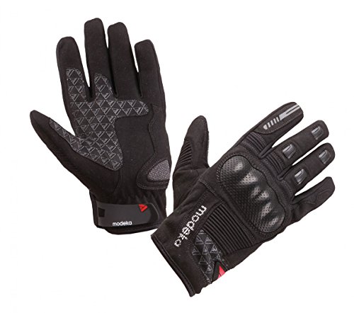 Modeka Fuego Handschuhe (Black/Gray,13) von Modeka