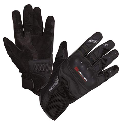 Modeka Motorrad Handschuhe Sonora Sommer, schwarz/rot, K10 von Modeka