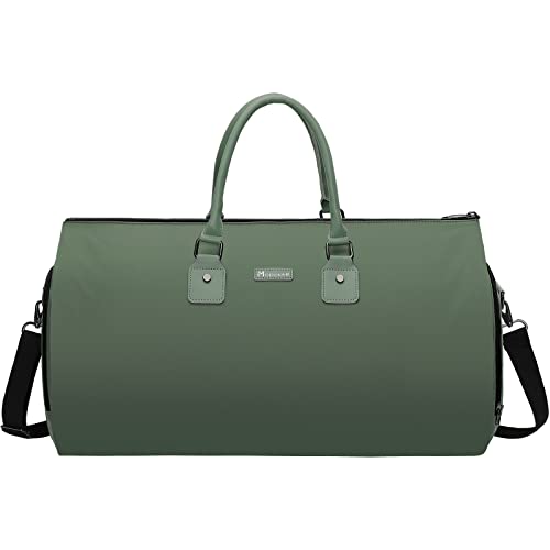 Modoker Wandelbare Kleidersäcke für Reisen, Handgepäck für Damen und Herren, Weekender – 2 in 1 hängender Koffer, Anzug, Reisetaschen, grün Modoker Wandelbare Kleidersäcke für Reisen, Handgepäck für Damen und Herren, Weekender – 2 in 1 hängender Koffer, Anzug, Reisetaschen, grün von Modoker