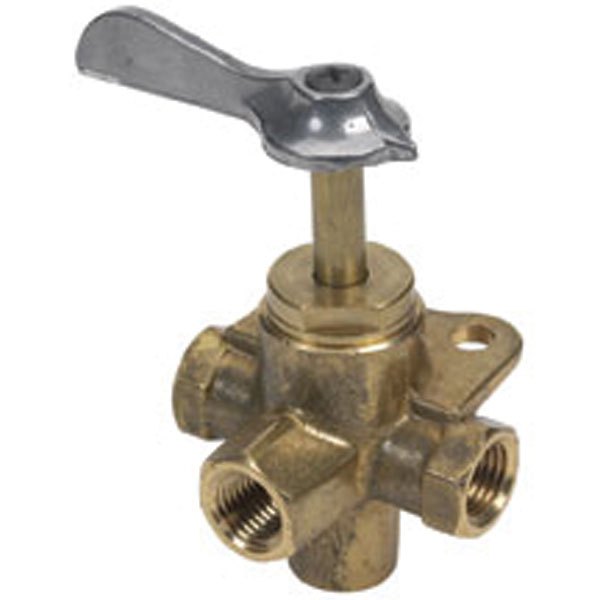 Moeller Brass 4 Way Valve Golden 1/4´´ von Moeller