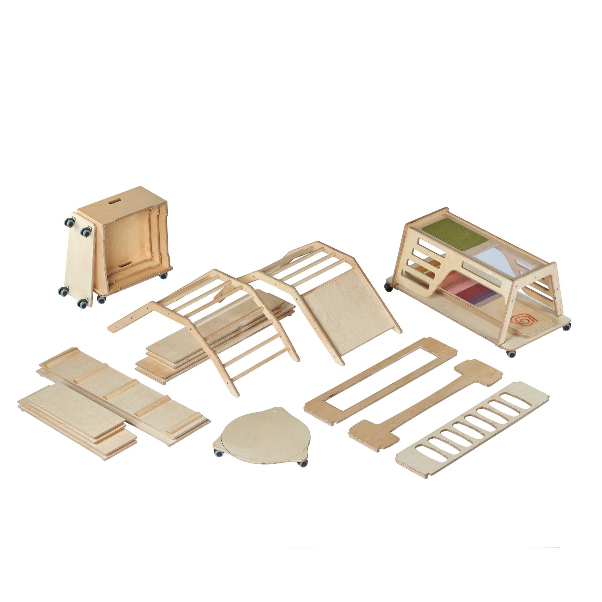 Möte Bewegungsbaustellen-Set Krippe & U3 "Komplett" Möte Bewegungsbaustellen-Set Krippe & U3 "Komplett" von Möte