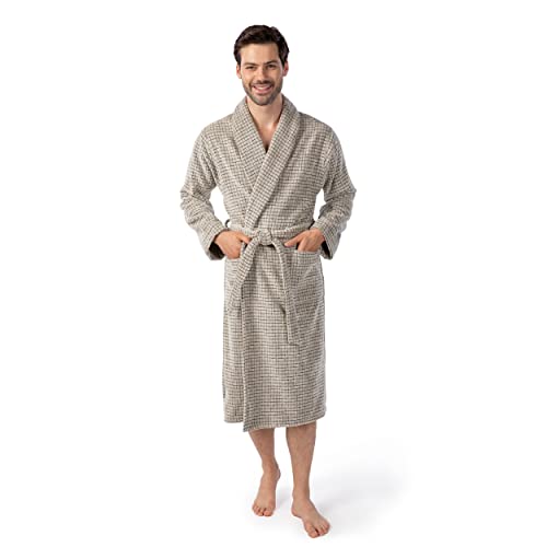 möve Eden Schalkragenmantel mit Kästchenstruktur Velours in Gr. XXL aus 80 % Baumwolle / 20 % Leinen, nature / black möve Eden Schalkragenmantel mit Kästchenstruktur Velours in Gr. XXL aus 80 % Baumwolle / 20 % Leinen, nature / black von Möve