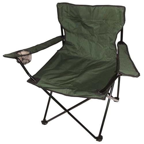 Anglersessel Campingstuhl Faltstuhl Anglerstuhl Regiestuhl mit Getränkehalter und Tasche, Farben Anglerstühle:Grün Anglersessel Campingstuhl Faltstuhl Anglerstuhl Regiestuhl mit Getränkehalter und Tasche, Farben Anglerstühle:Grün von Mojawo