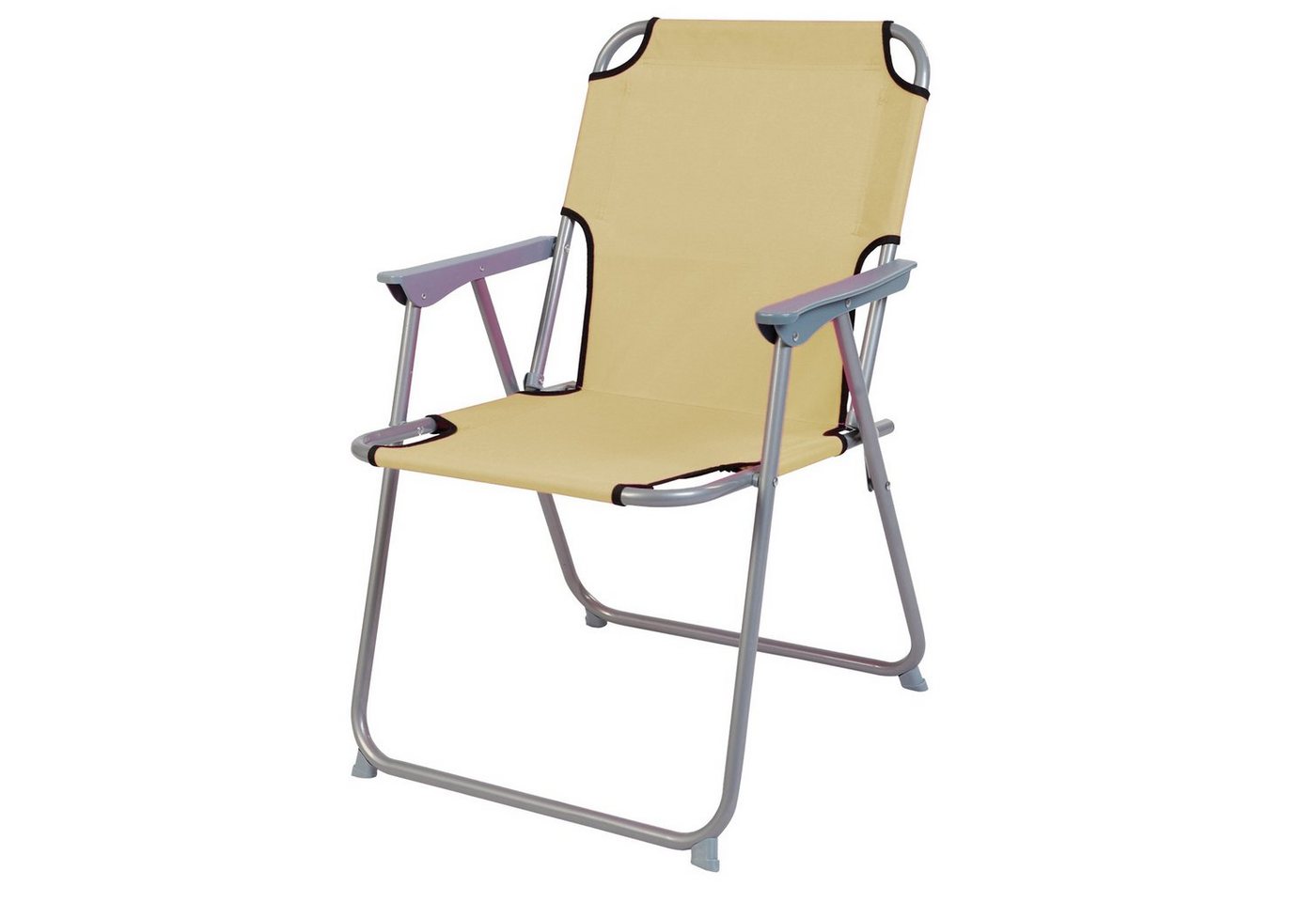 Mojawo Klappstuhl Camping - Klappstuhl Stoff Oxfort Metall Beige Mojawo Klappstuhl Camping - Klappstuhl Stoff Oxfort Metall Beige von Mojawo