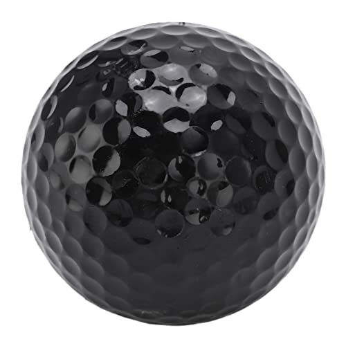 Übungsgolfbälle, Übungsgolfbälle Für Den Hinterhof, 2 Schichten Schwimmender Golfball, Wasserbereich, Outdoor-Sport, Golf-Übungs-Trainingsbälle(Schwarz) von Mokernali