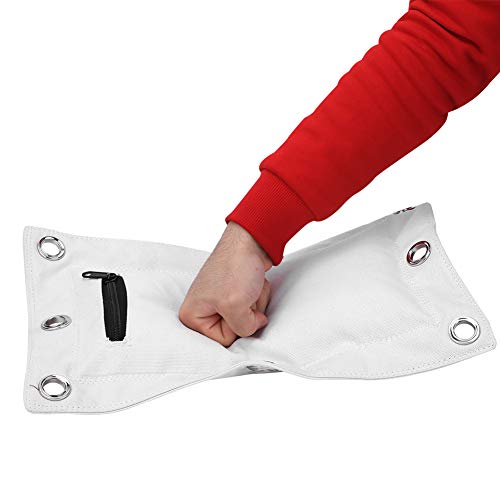 Wing Chun Wandziel, Wing Chun Wall Canvas Punch Leerer Sandsack Ziel, Muay Thai Sandsack, Wing Chun Trainingsring Wall Punch Pad, für Boxen Muay Thai Sanda von Mokernali