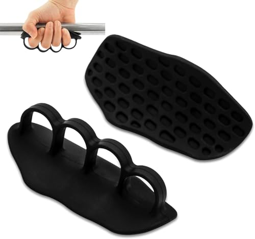 Mokeum Handgriffe für Fitnessstudio, Gewichtheben, mit Aufbewahrungsbox, rutschfeste Handflächenschutz, Handgelenkbandagen für Fitnessstudio, Training und Übung, Gewichtheben, Hantel Mokeum Handgriffe für Fitnessstudio, Gewichtheben, mit Aufbewahrungsbox, rutschfeste Handflächenschutz, Handgelenkbandagen für Fitnessstudio, Training und Übung, Gewichtheben, Hantel von Mokeum