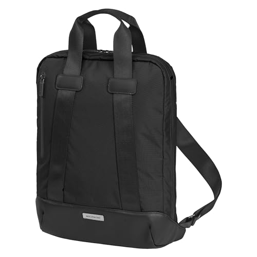 Moleskine Vertikal Rucksack Metro Kollektion, Tasche Für Laptop, Notebook, iPad und Tablet bis zu 15'', Größe 31 x 42 x 10 cm, Farbe Schwarz Moleskine Vertikal Rucksack Metro Kollektion, Tasche Für Laptop, Notebook, iPad und Tablet bis zu 15'', Größe 31 x 42 x 10 cm, Farbe Schwarz von Moleskine