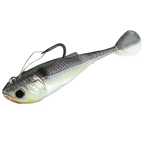 MOLIX Weedless umgekehrter Paddelschwanz, weicher Köder, RT Flip-Schwanz, 7,6 cm, 10,5 g MOLIX Weedless umgekehrter Paddelschwanz, weicher Köder, RT Flip-Schwanz, 7,6 cm, 10,5 g von Molix