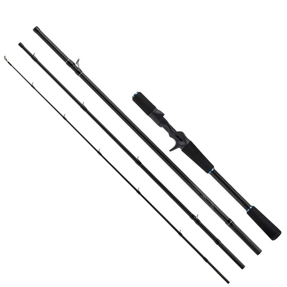 Molix Fioretto Essence Travel Baitcasting Rod Schwarz 2.13 m / 10-42 g von Molix