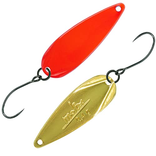 Molix Lover Area Spoon 3,2 g. Farbe Orange Top/Gold von Molix