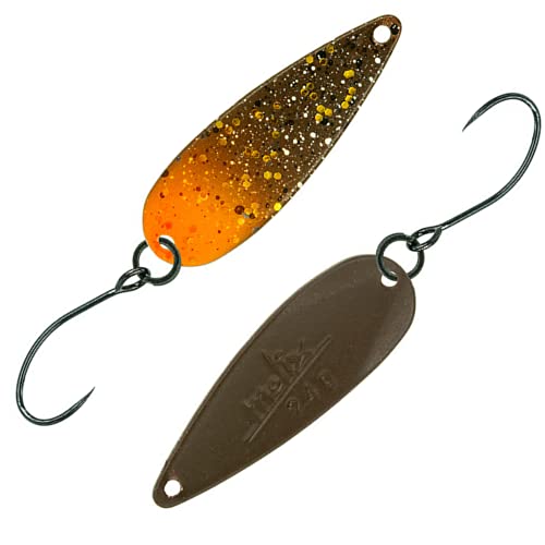 Molix Lover Spoon 3,2 GR col. Mat Brown Orange Splatter von Molix