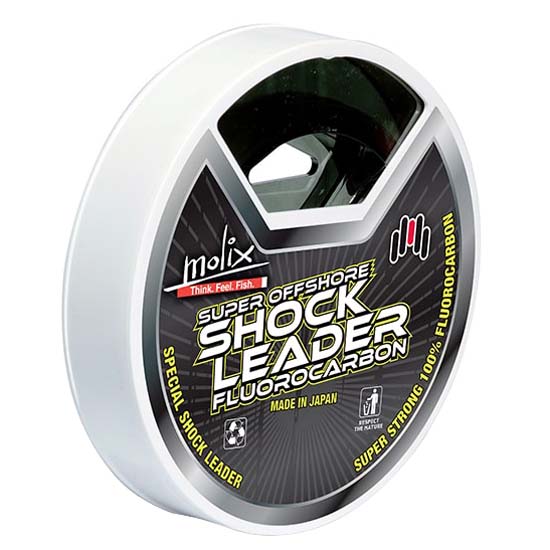 Molix Super Offshore Shock Leader Fluorocarbon 25 M Weiß 0.400 mm von Molix