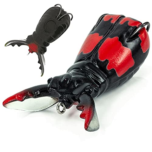 Molix Superborn Beetle Baby Schwarz Rot Streifen 5 cm 1 Stück Fischhaken Molix Superborn Beetle Baby Schwarz Rot Streifen 5 cm 1 Stück Fischhaken von Molix
