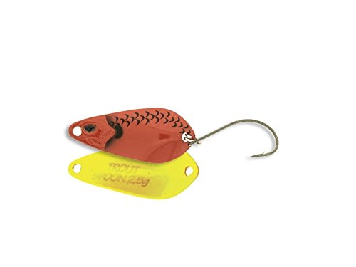 Molix Trout Spoon 5,0 g Farbe Rot & Gelb von Molix